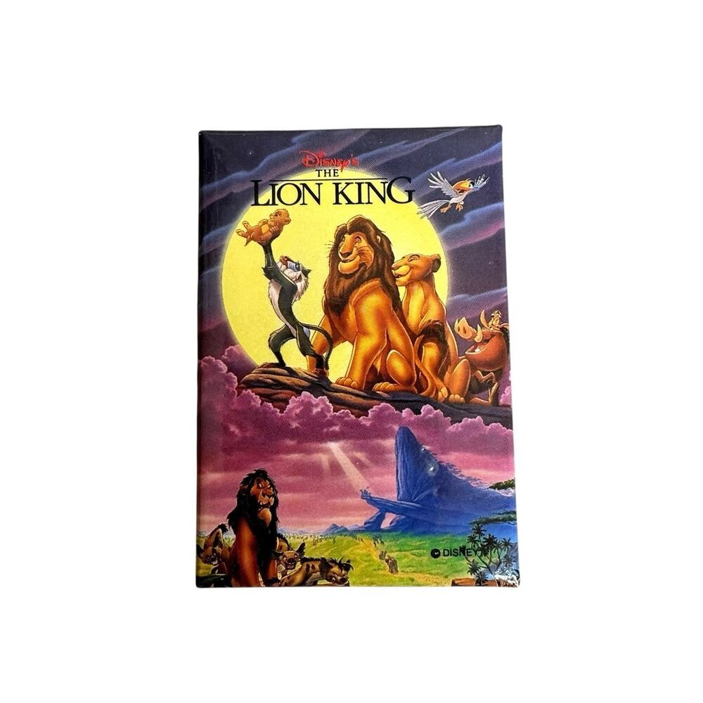 Disney World Cast Member Exclusive 1994 The Lion King Release Pin Rare Pinback